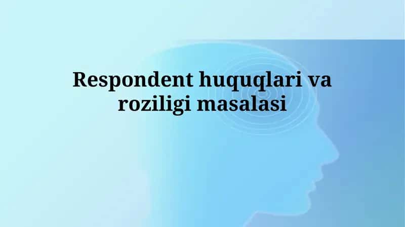 Respondent huquqlari varoziligimasalasi 1