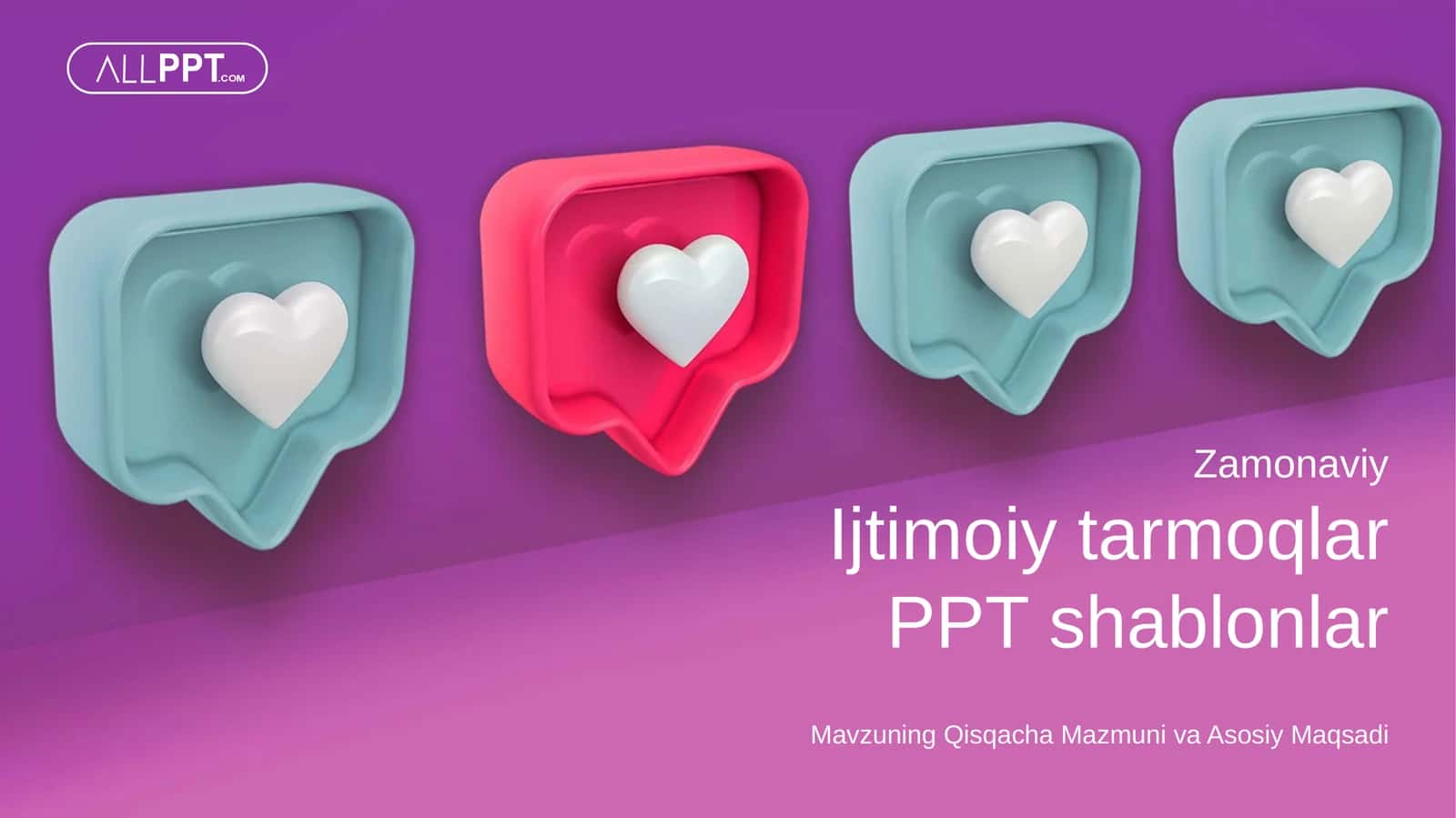 Ijtimoiy Tarmoqlar Tizimi va Global Muloqot Taqdimoti (48 Slayd) 1