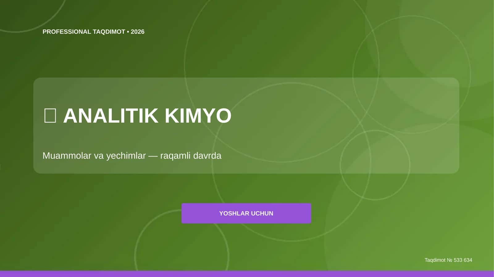 ANALITIK KIMYO 1
