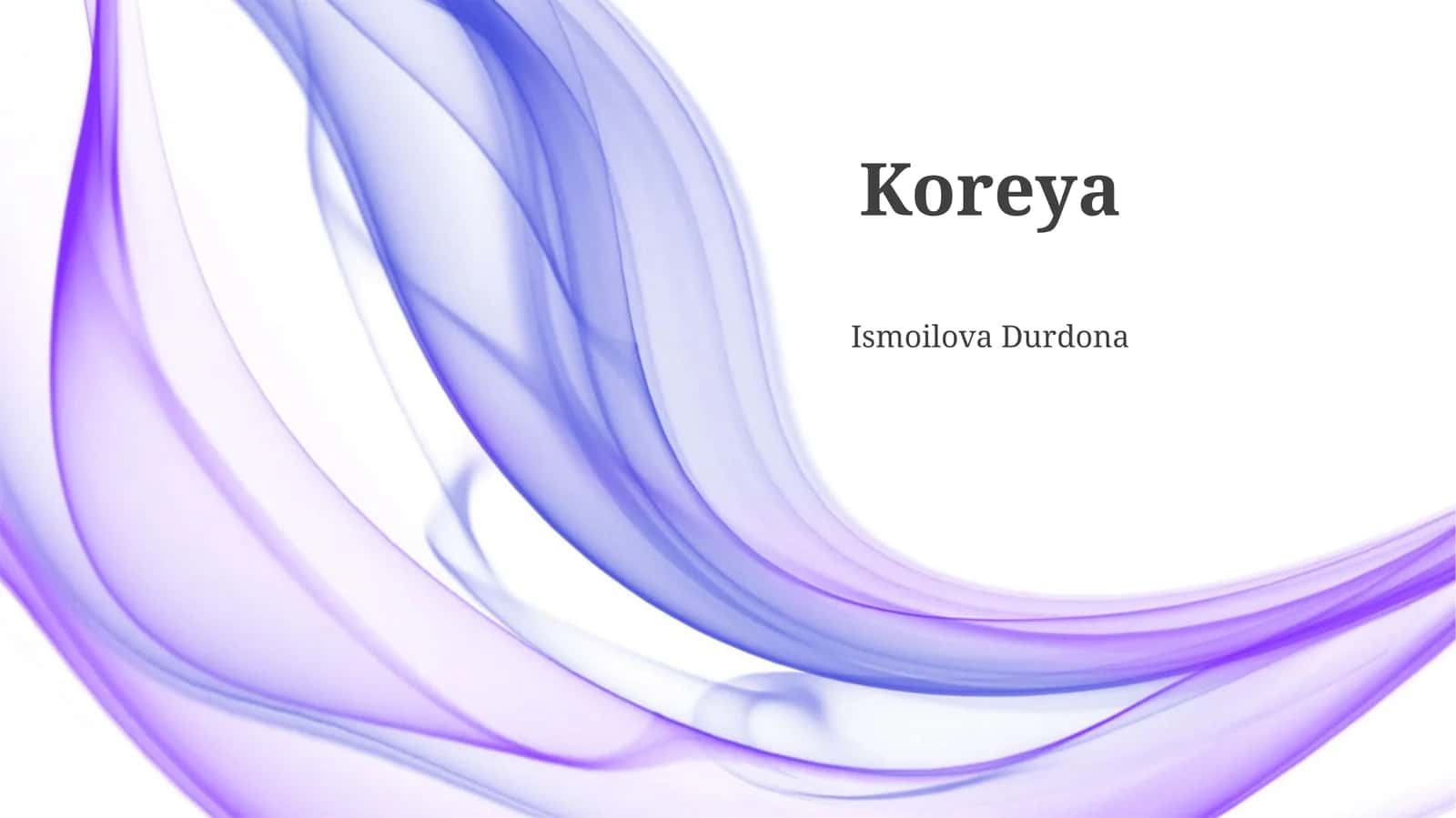 Koreya: Tarix va Geografiya 1