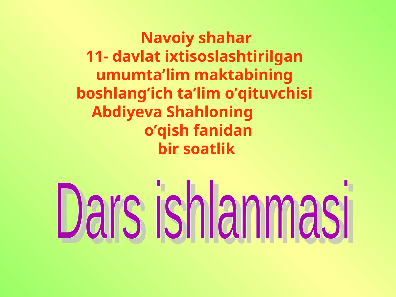 OLTIN QOIDALAR 1