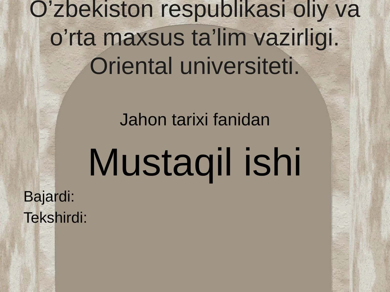 Ibn Sinoning axloqqa oid asarlari 1