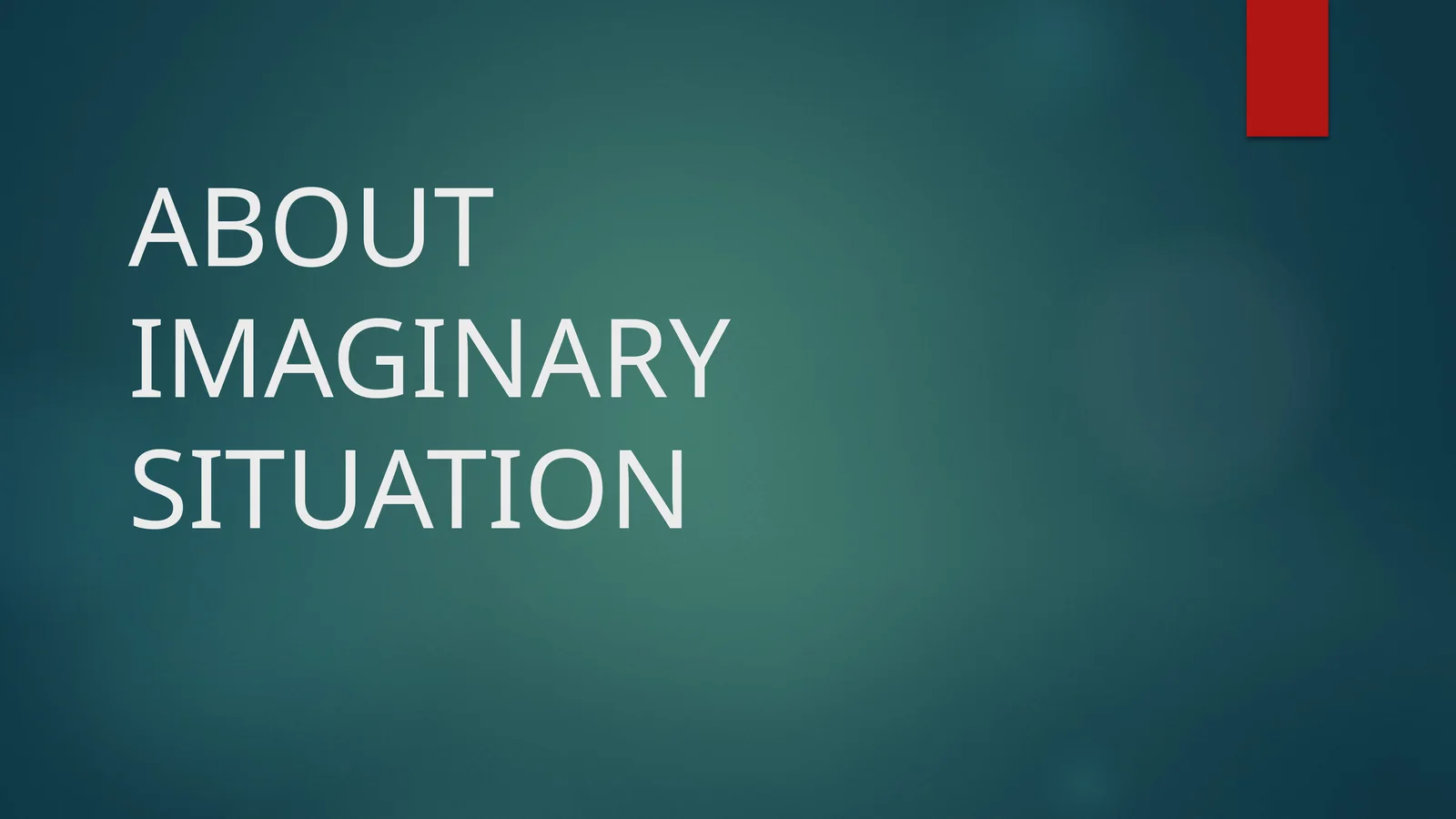 IMAGINATION DESCRIPTION AND PSYCHOLOGY 1