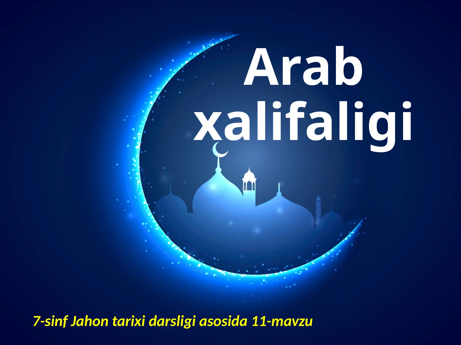Arab xalifaligi 1