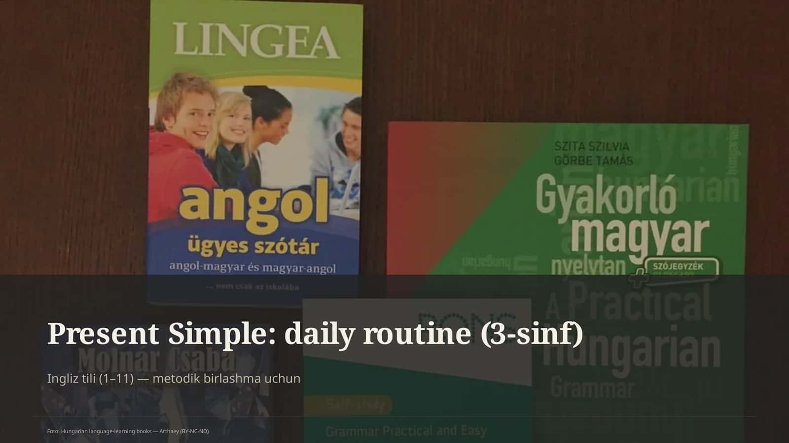 Present Simple: daily routine (3-sinf) 1