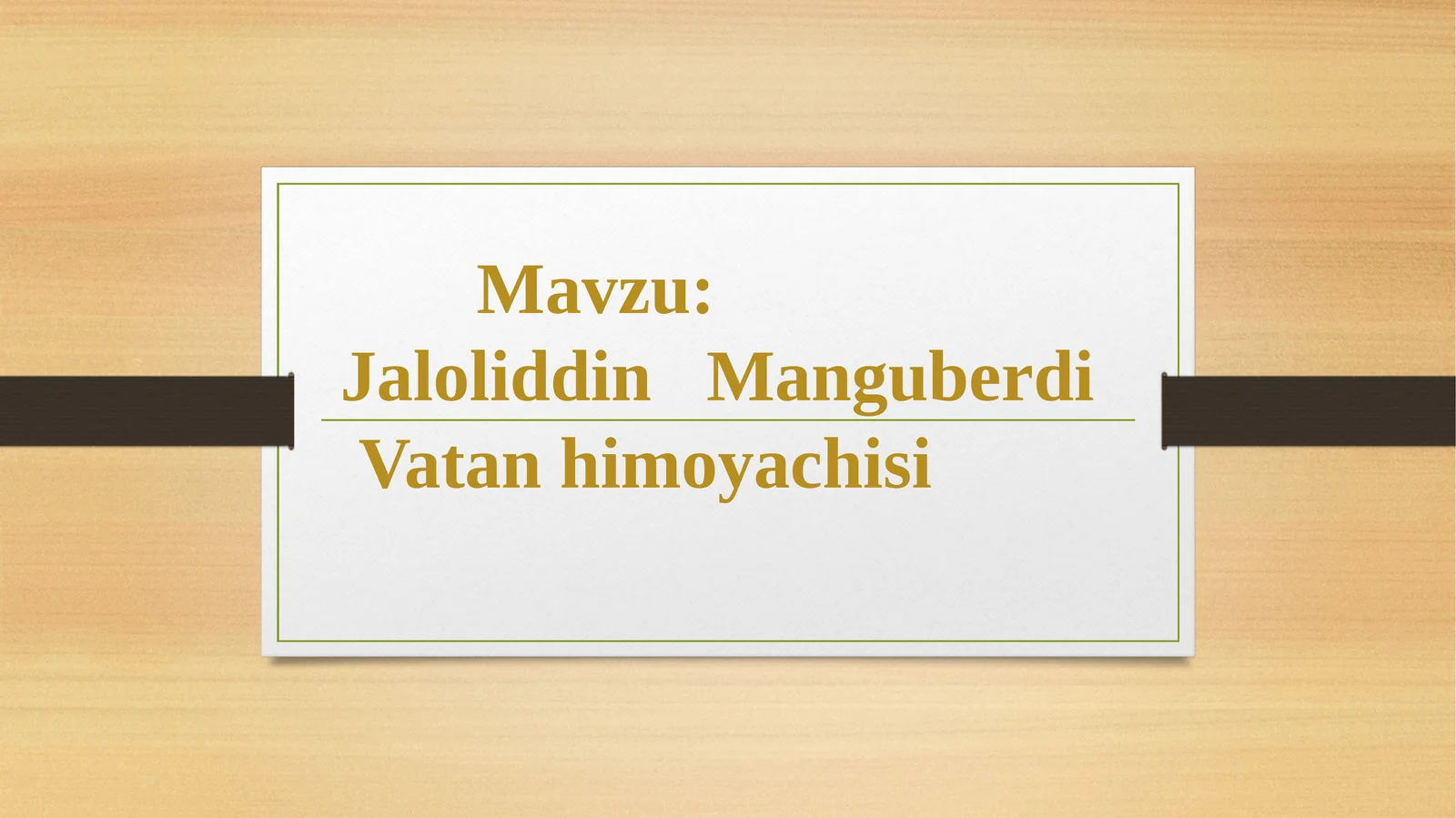 Jaloliddin Manguberdi 1