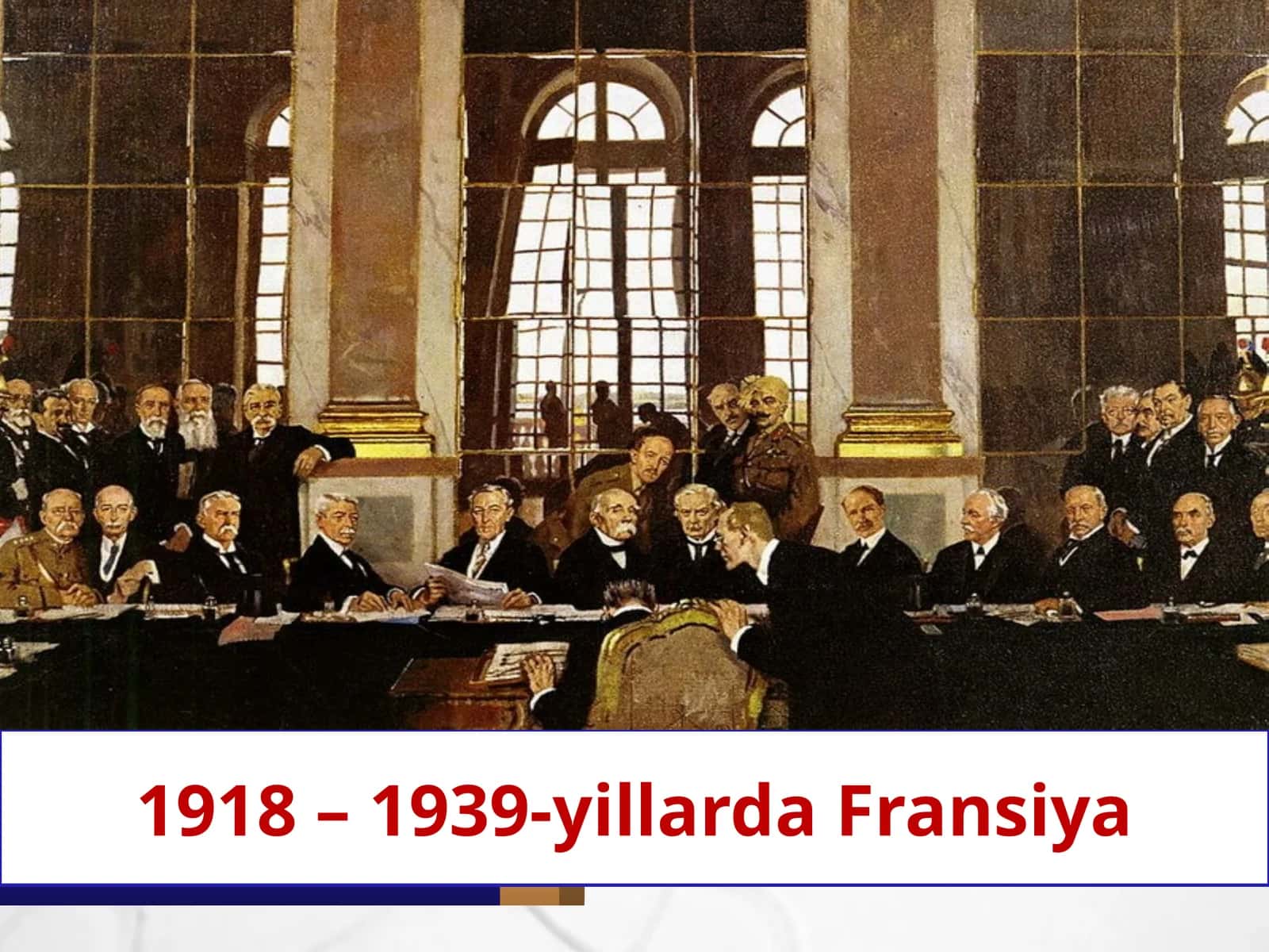 1918 – 1939-yillarda Fransiya 1