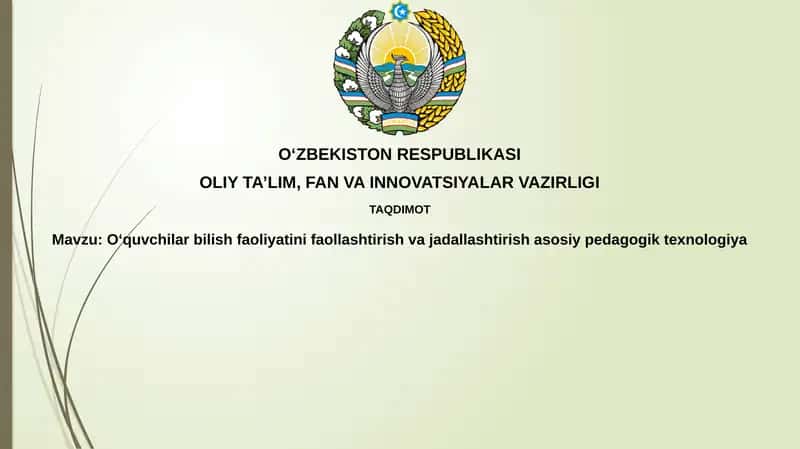 O‘quvchilarbilish faoliyati 1