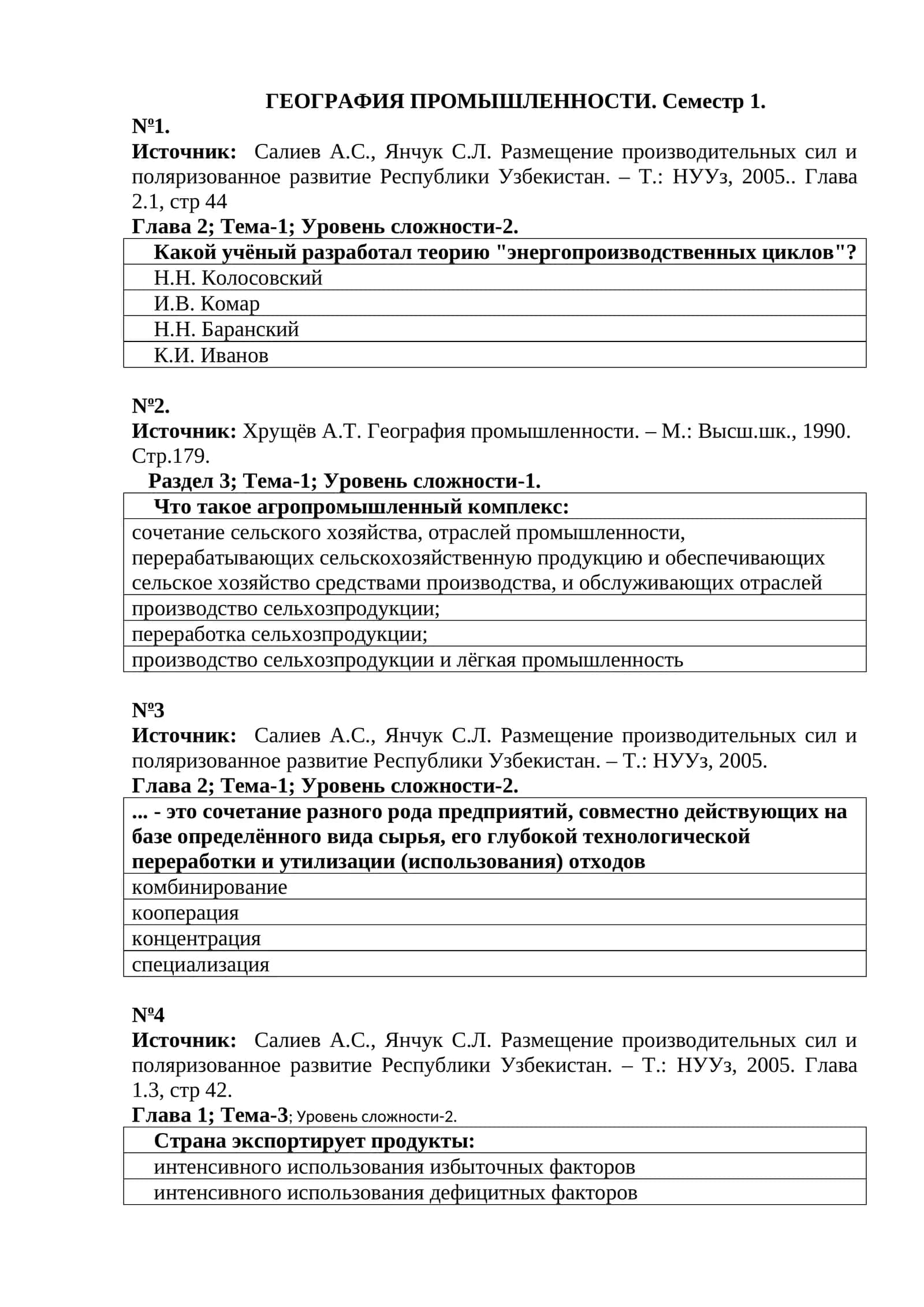 ГЕОГРАФИЯ ПРОМЫШЛЕННОСТИ 1