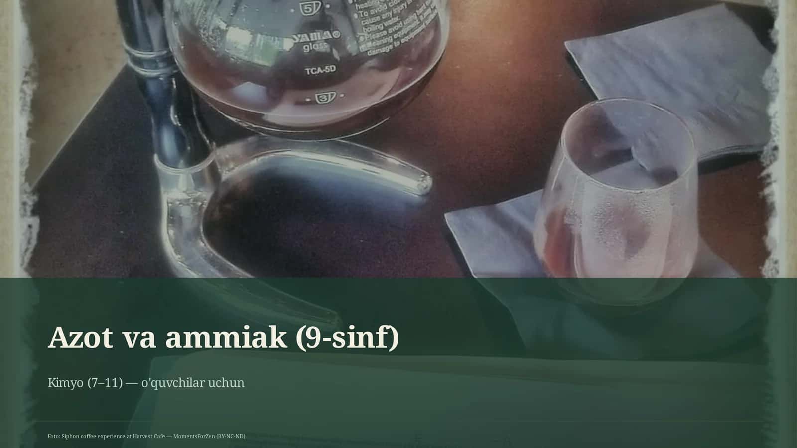 Azot va ammiak (9-sinf) 3