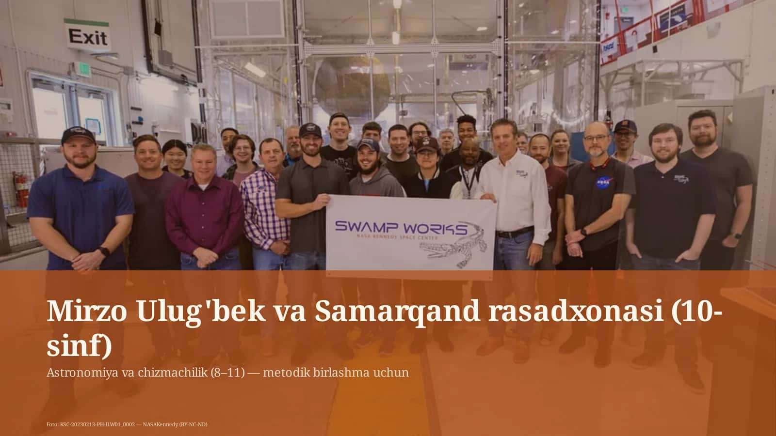 Mirzo Ulug'bek va Samarqand rasadxonasi (10-sinf) 1