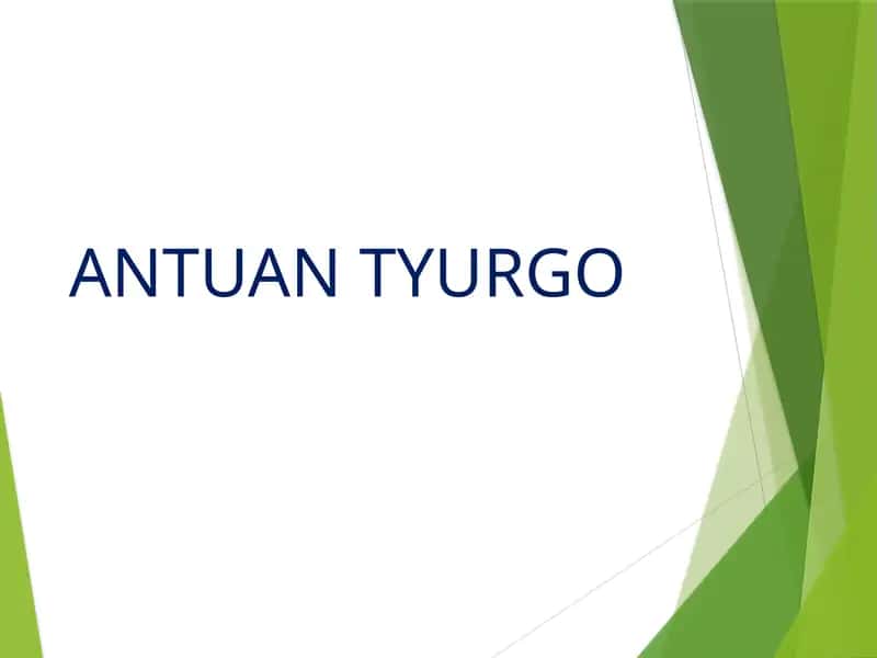 ANTUAN TYURGO IQTISODIY TALIMOTI 1