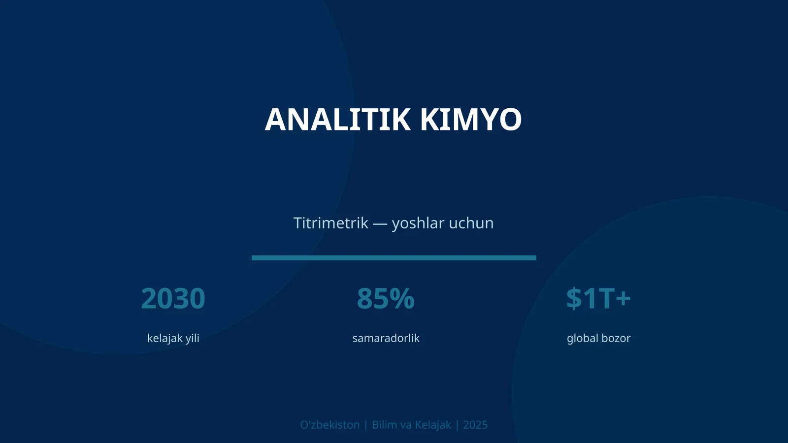 ANALITIK KIMYO 1