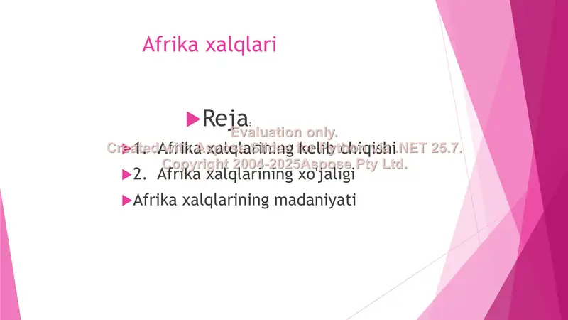 Afrika xalqlari 1