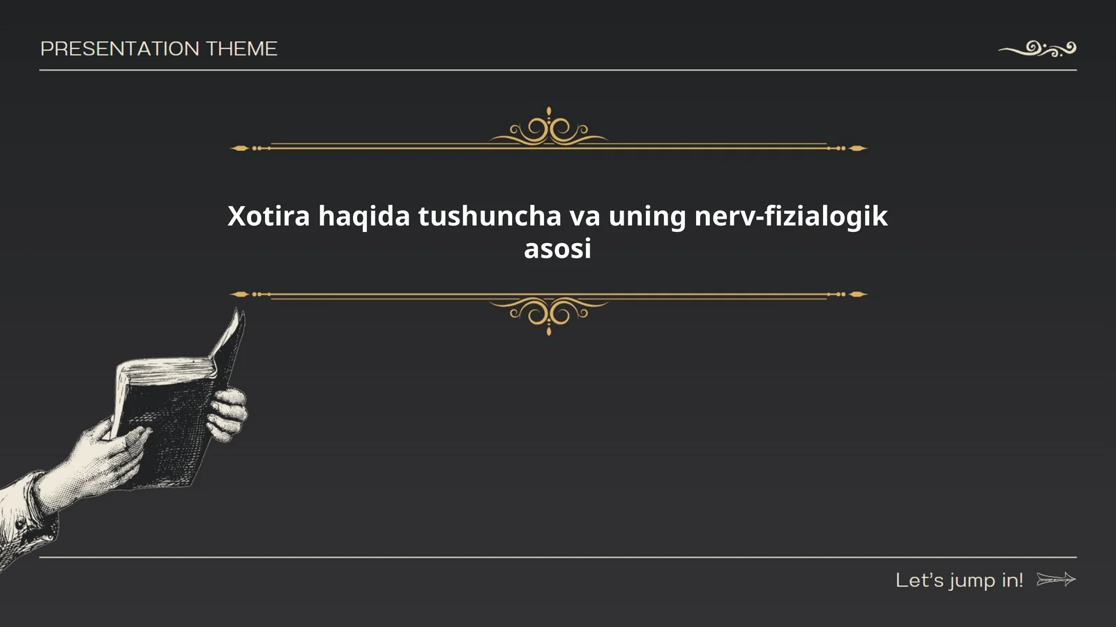 Xotira haqida tushuncha va uning nerv-fiziologik asosi 1