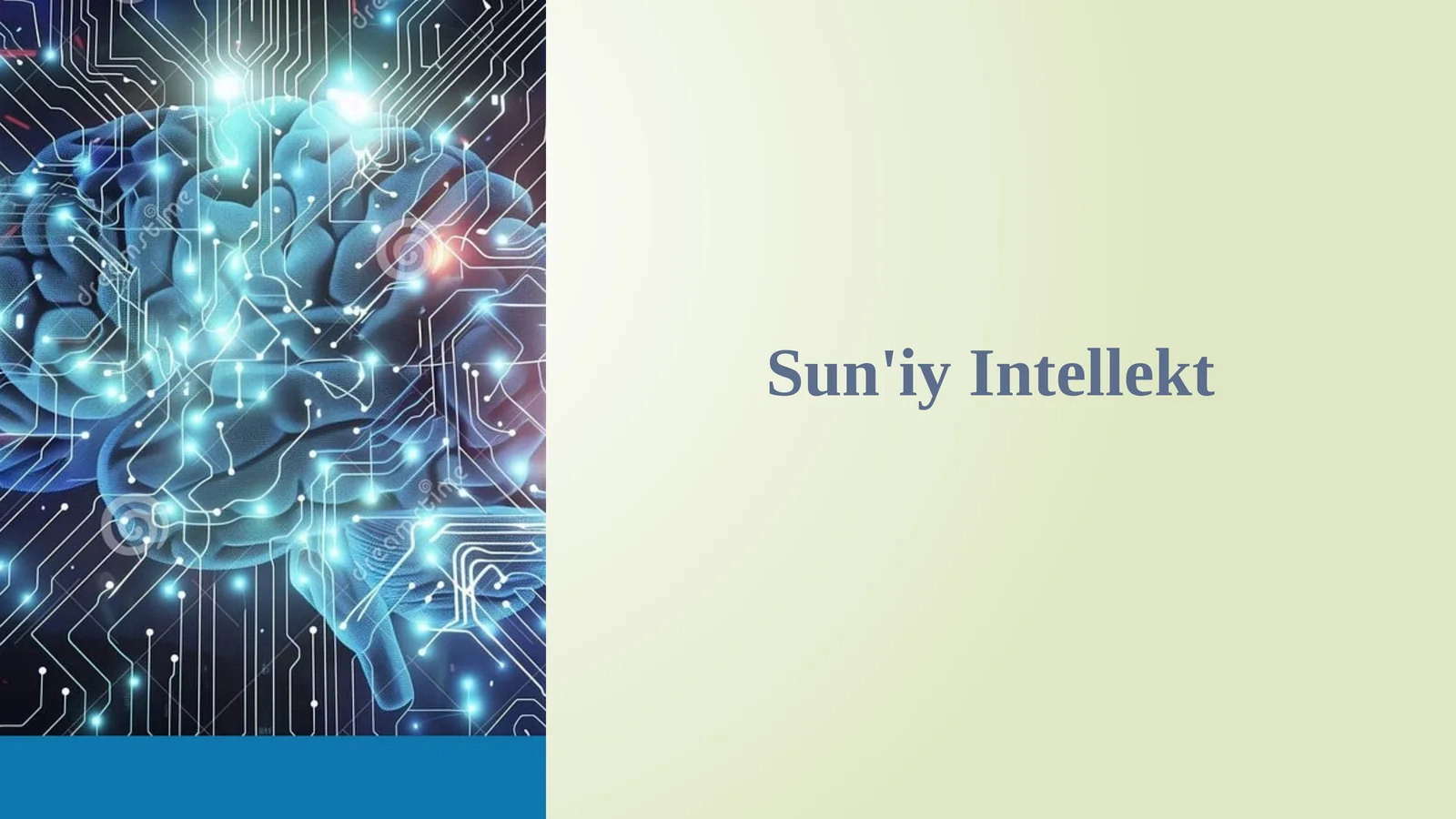 Sun'iy Intellekt 1