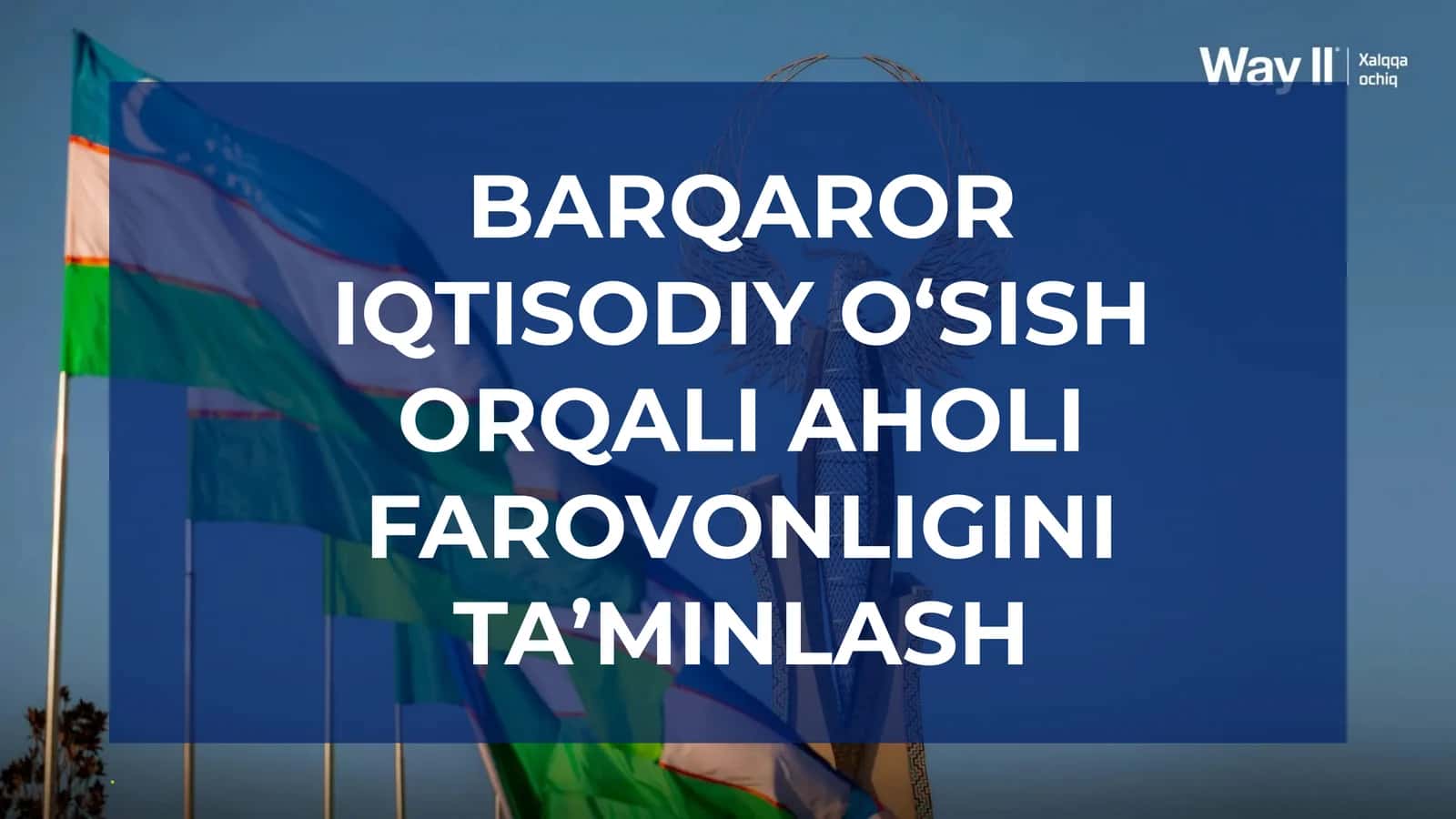BARQAROR IQTISODIY O‘SISH ORQALI AHOLI FAROVONLIGINI TA’MINLASH 1