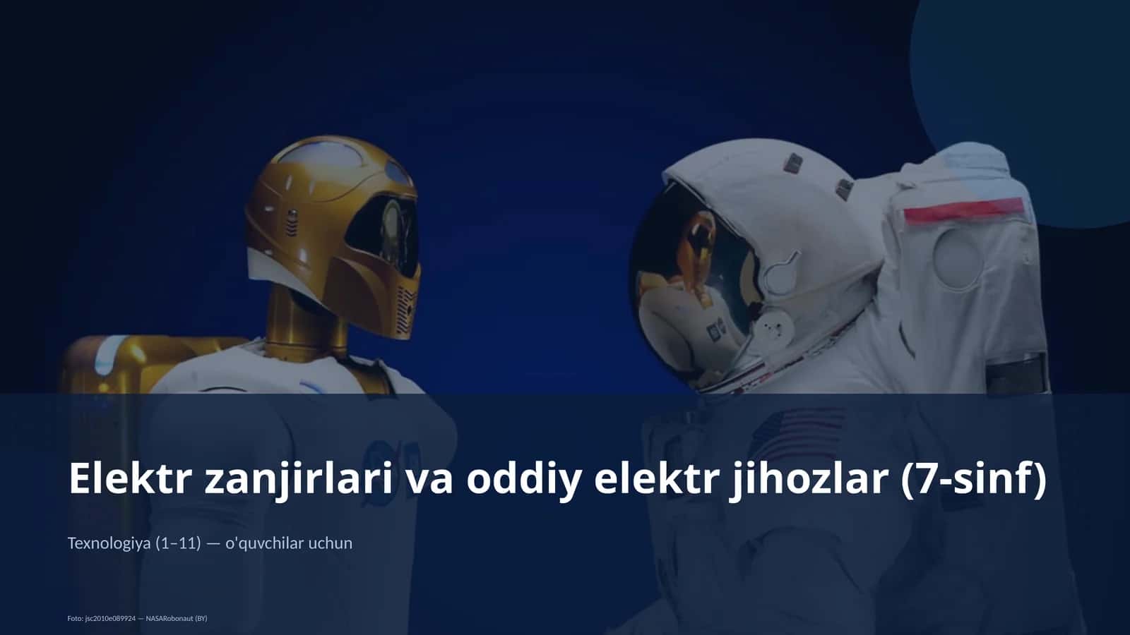 Elektr zanjirlari va oddiy elektr jihozlar (7-sinf) 1