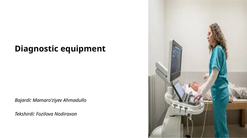 Ultrasound machines 1