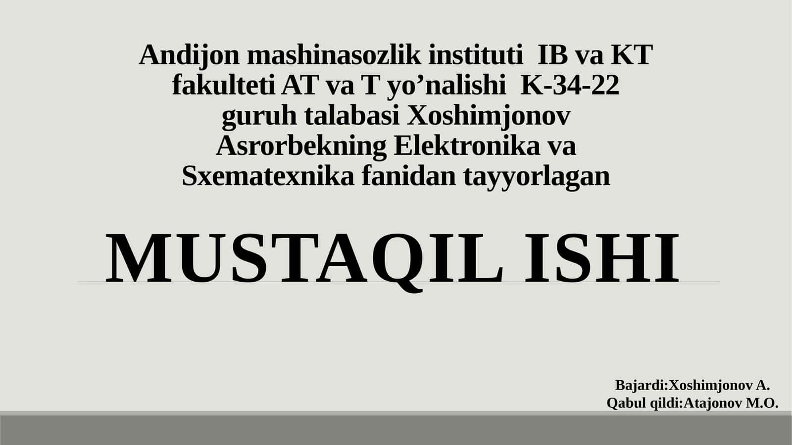 Ketma-ketlikdagi raqamli qurilmalar 1
