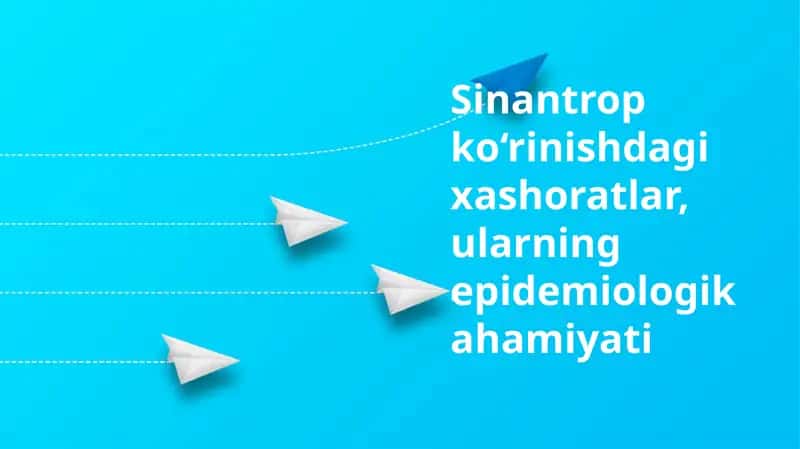 Sinantrop ko‘rinishdagi xashoratlar, ularning epidemiologik ahamiyati 1