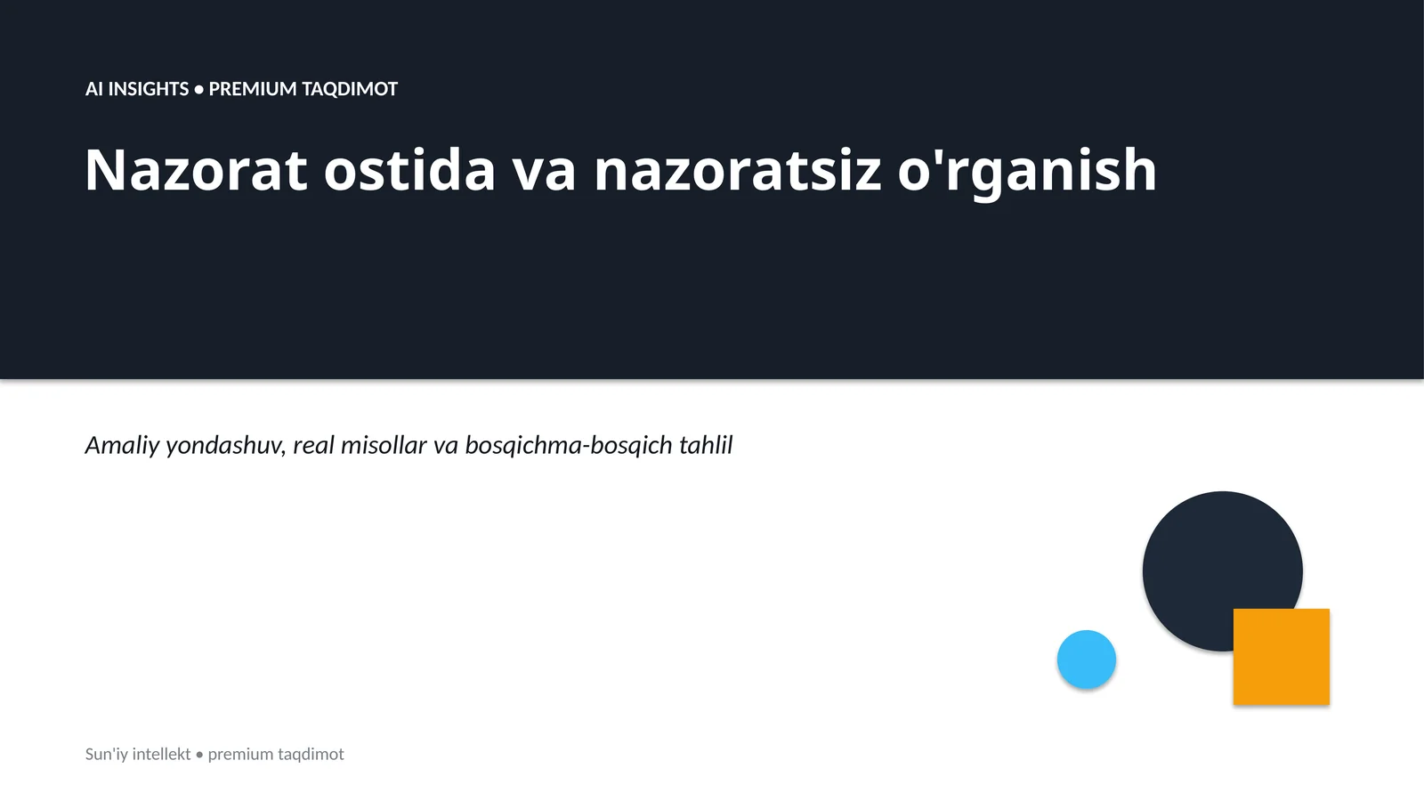Premium Taqdimot 1