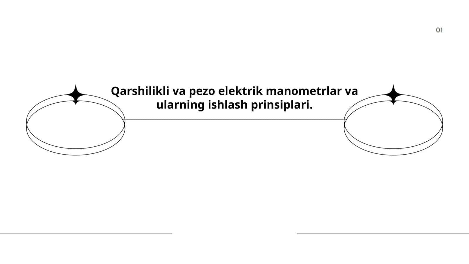 Qarshilikli va pezo elektrik manometrlar va ularning ishlash prinsiplari 1