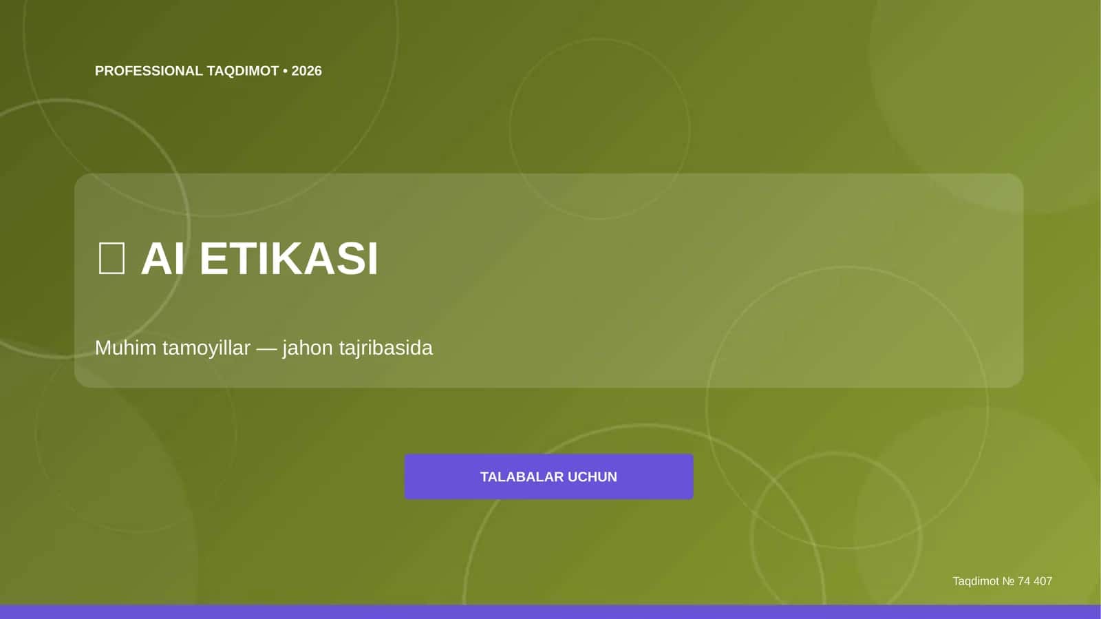 AI ETIKASI 1