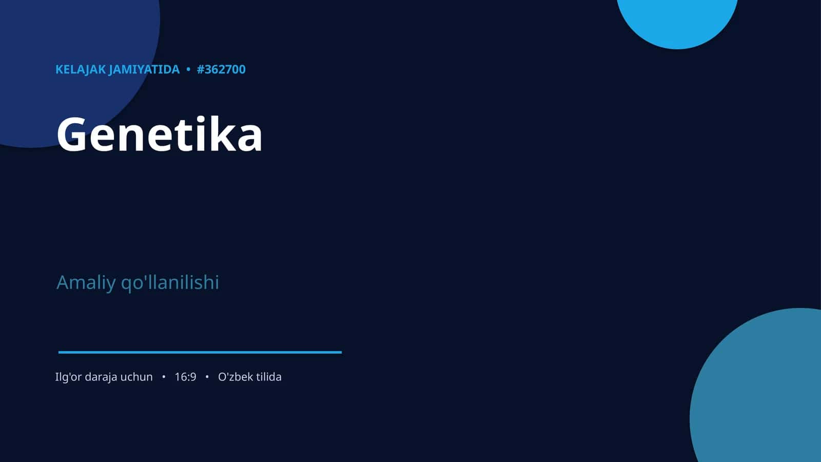 Genetika 1