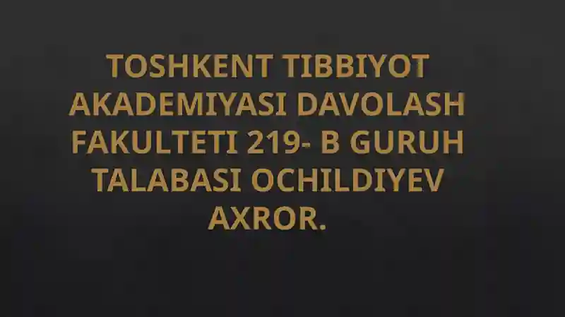 AHOLINI DUSHMAN TAJOVUZI XAVFI PAYTIDA VA SHIKASTLANGAN AHOLINI DAVOLASH – KO’CHIRISH TIBBIY TA’MINLASH