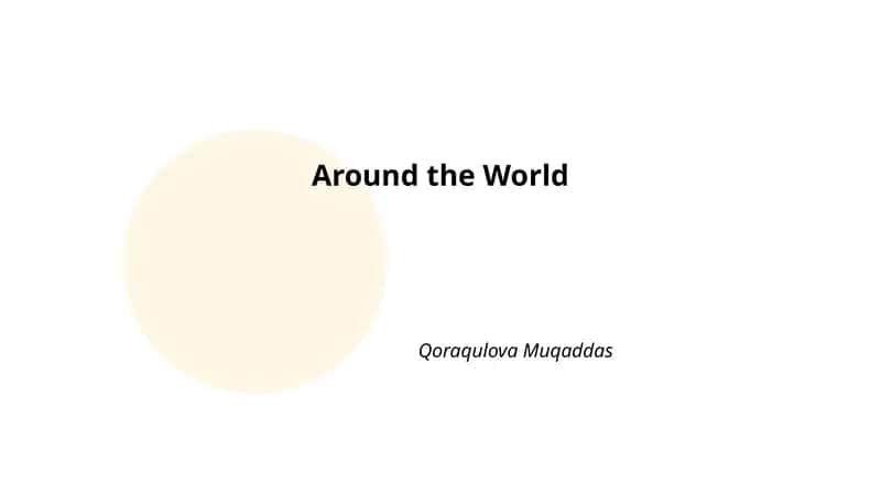 Cultural Festivals Around the World 1