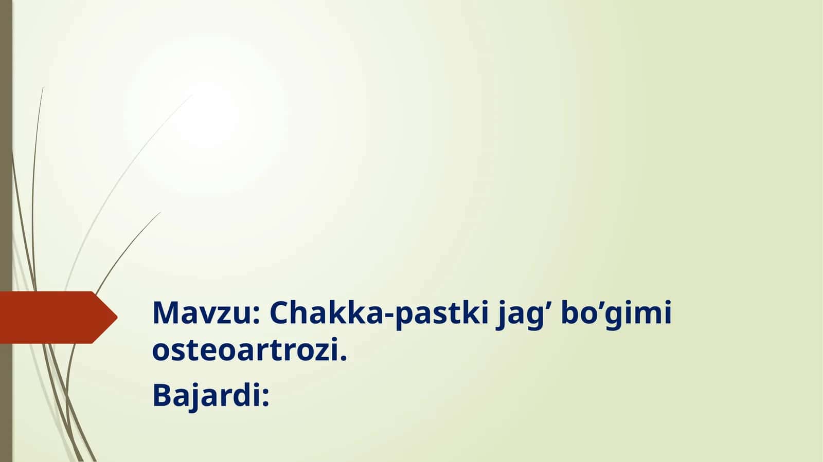 Chakka-pastki jag’ bo’gimi osteoartrozi 1