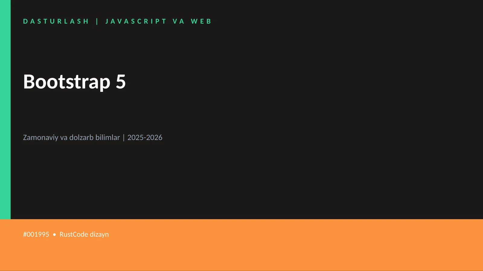 Bootstrap 5 1