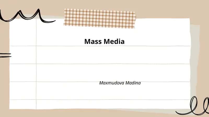 Mass Media 1