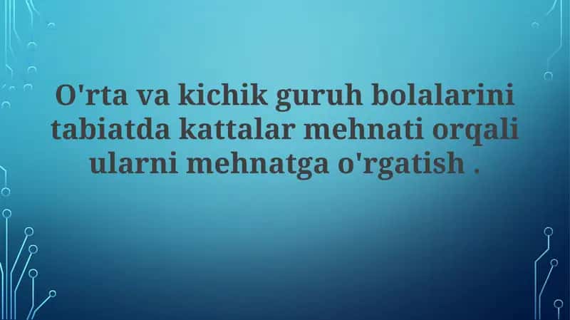 Tabiat Sinfxonasida: Kattalar Mehnatini Kuzatish 1