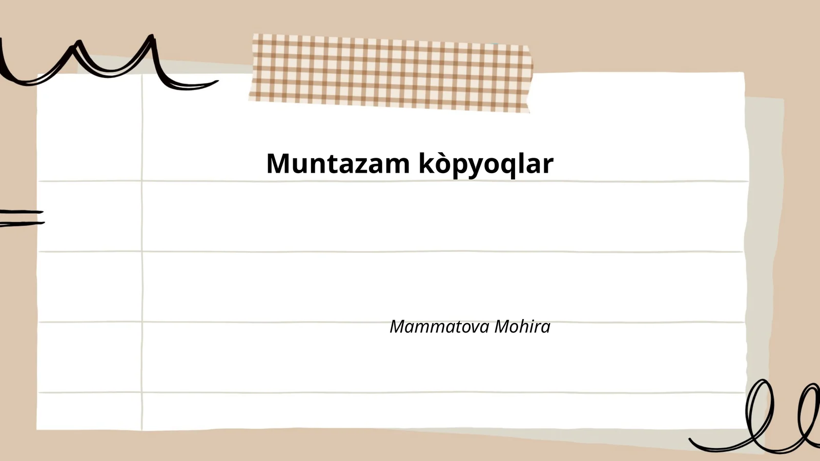Muntazam kòpyoqlar 1