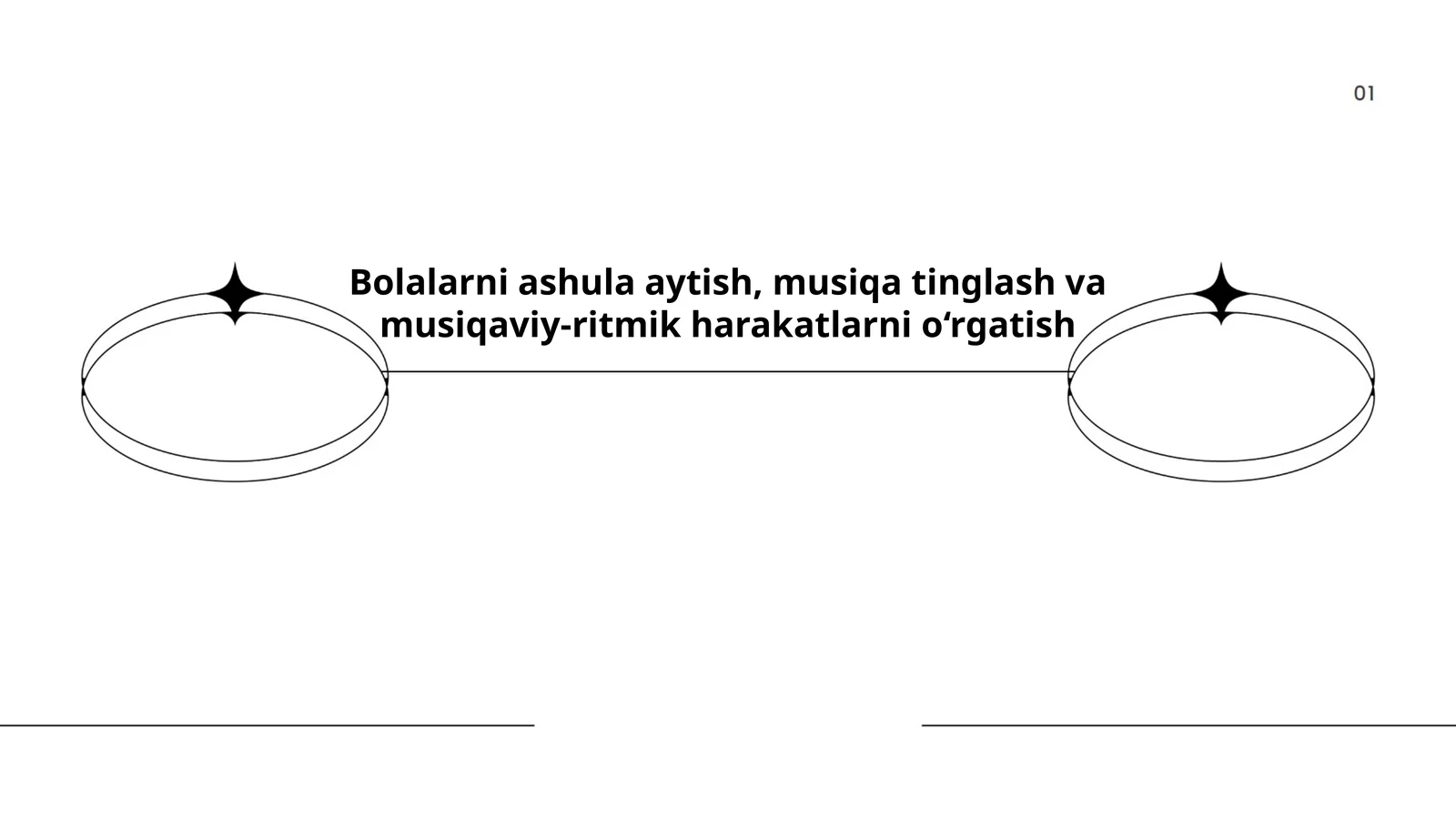Bolalarni ashula aytish, musiqa tinglash va musiqaviy-ritmik harakatlarni o‘rgatish 1