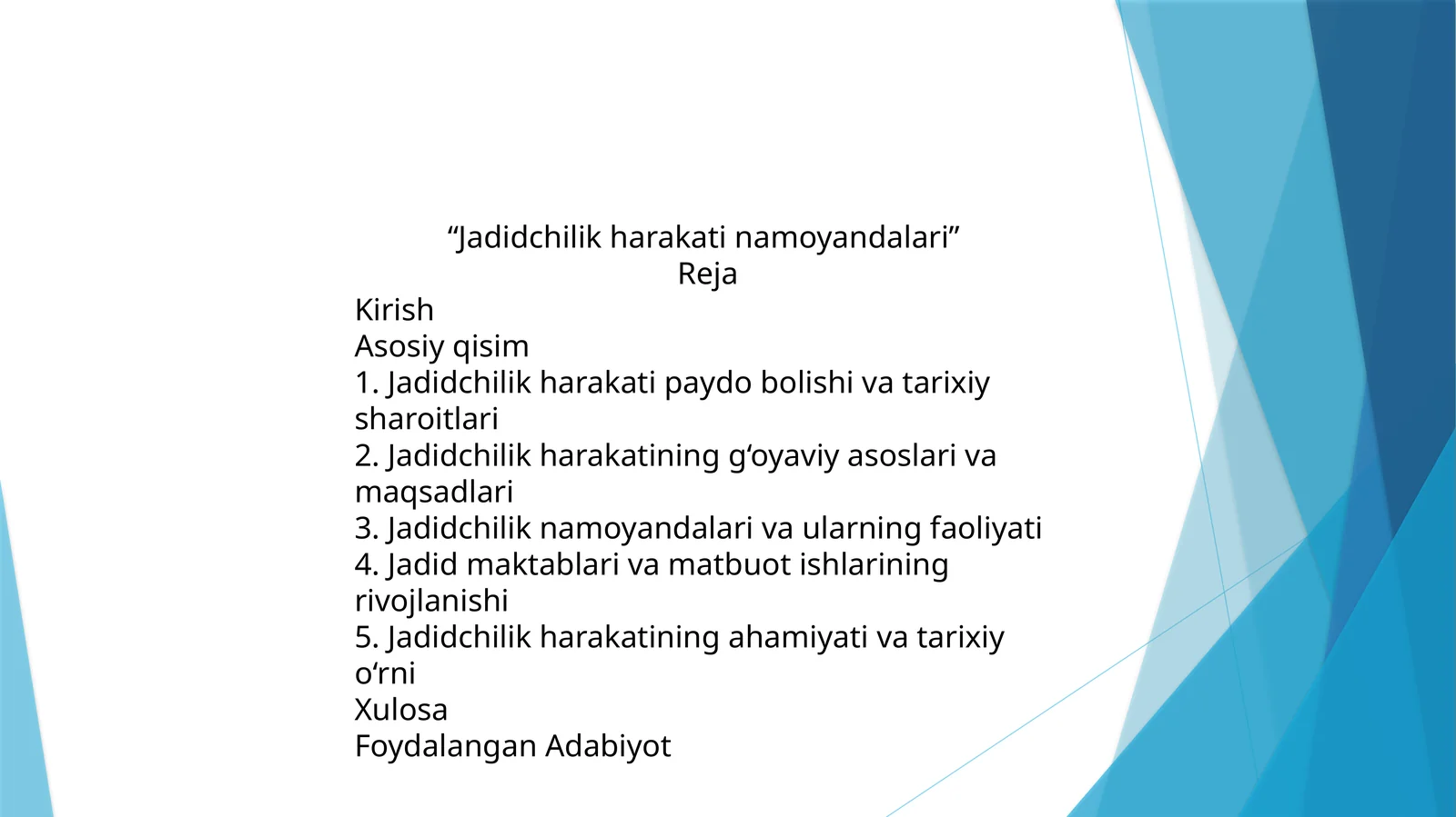 Jadidchilik harakati namoyandalari 1