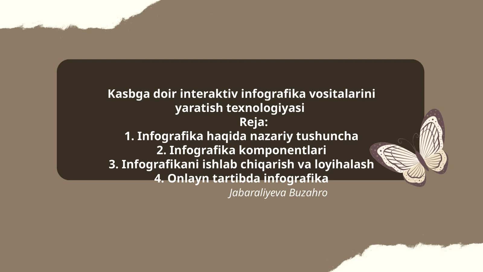 Intervaktif Infografika Vositalarini Yaratish Texnologiyasi 1