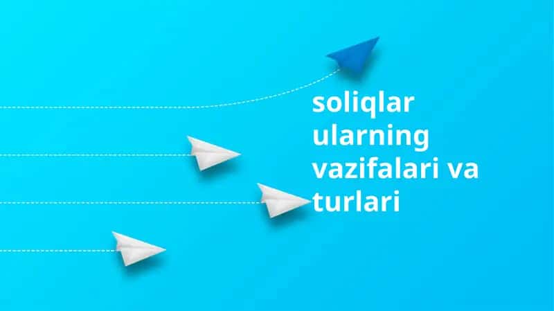 Soliqlar: Ta'rifi va Mohiyati 1