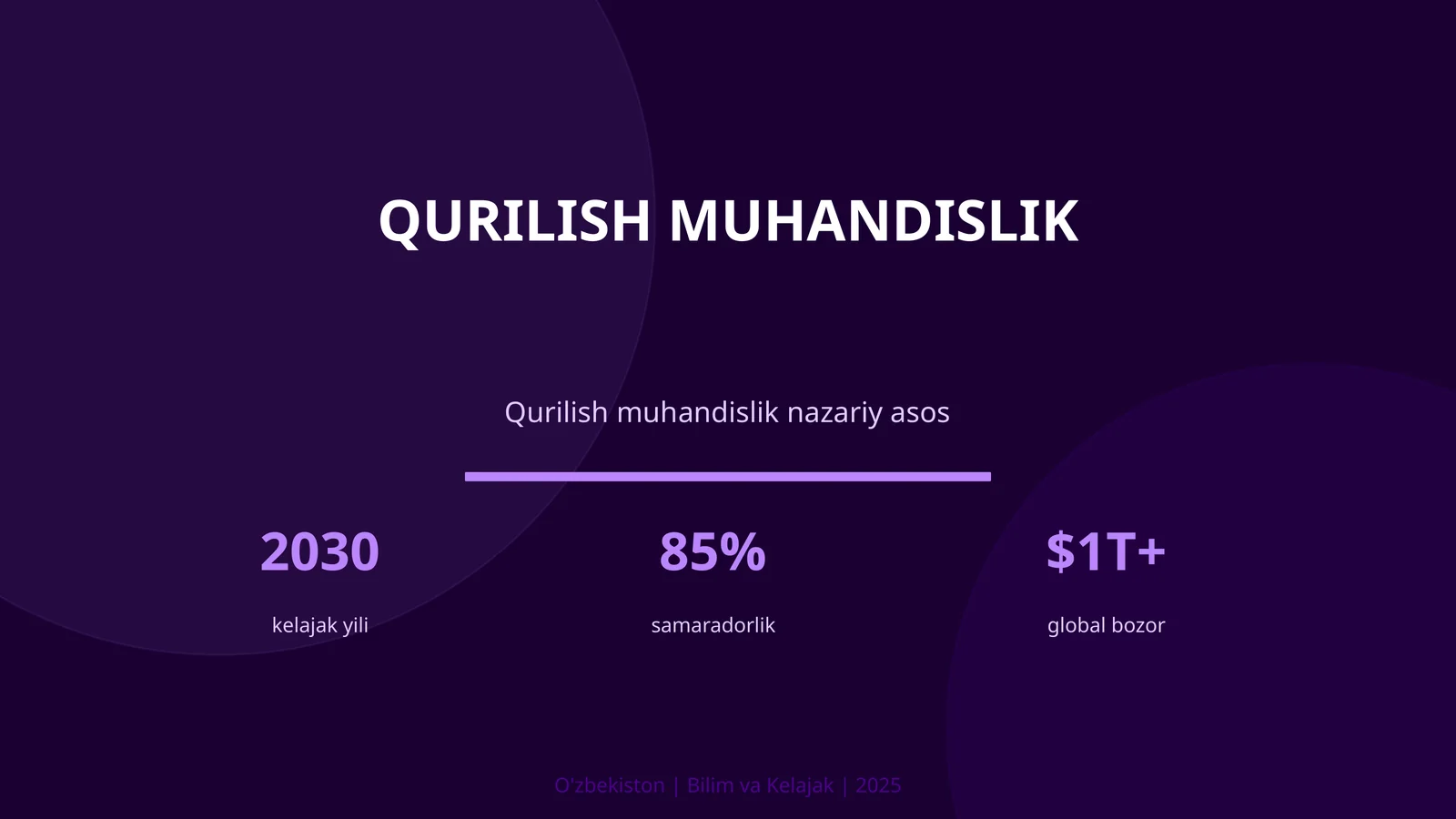 Qurilish muhandislik 1