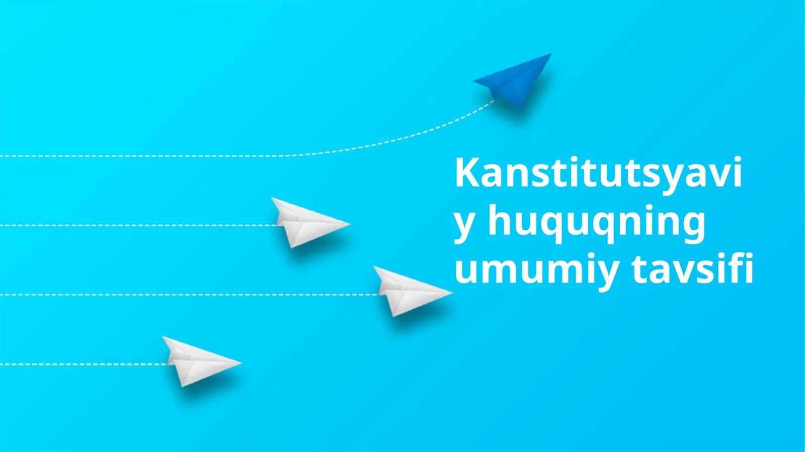 Kanstitutsyaviy huquqning umumiy tavsifi 1