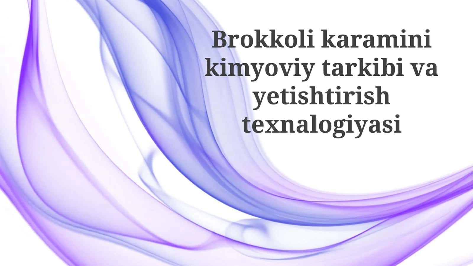 Brokkoli Kimyoviy Tarkibi 1