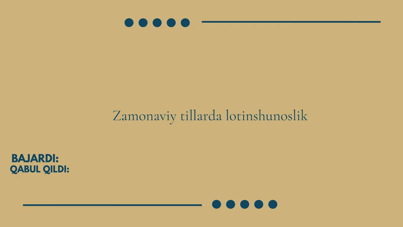 Lotinshunoslik 1