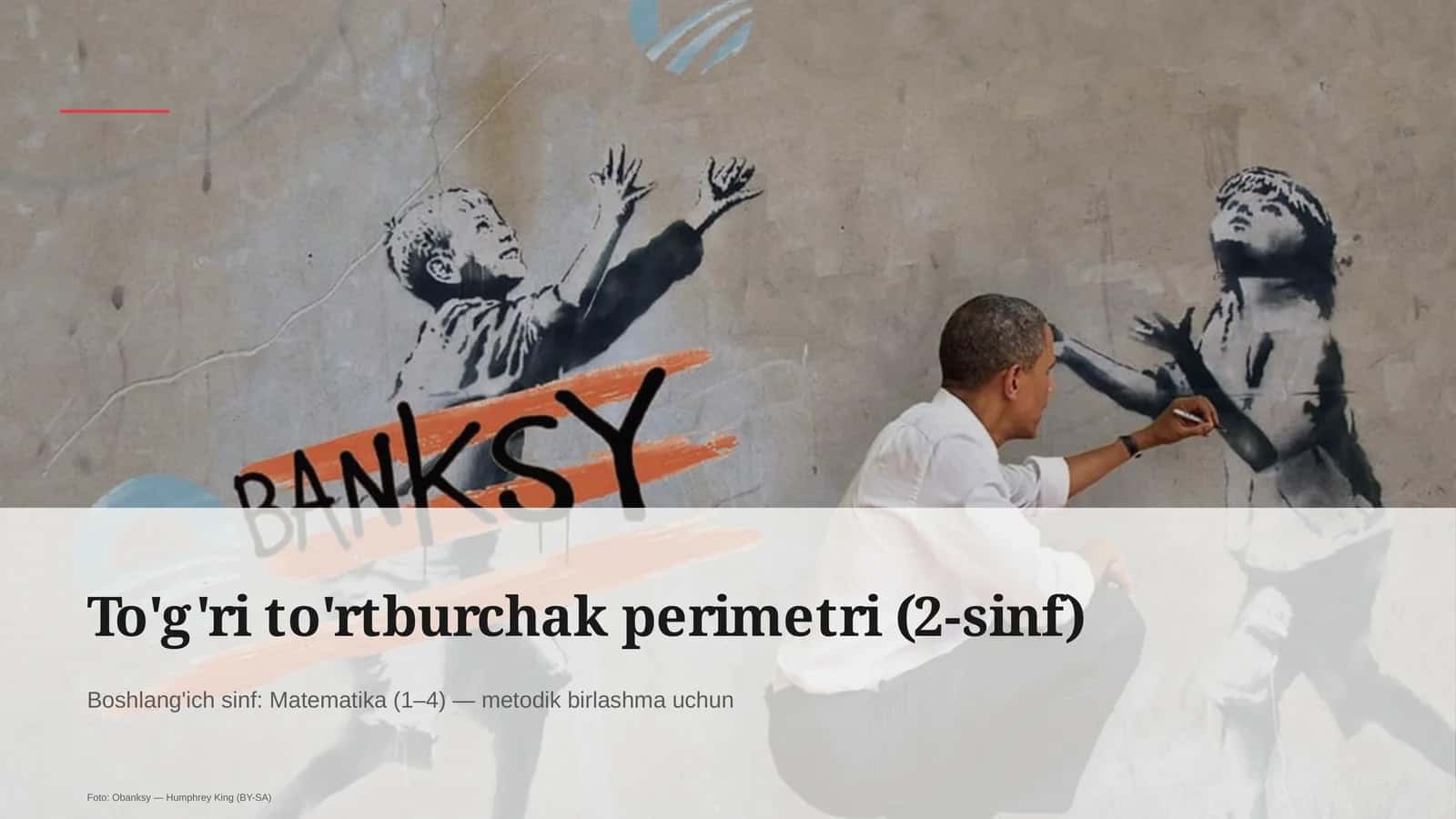To'g'ri to'rtburchak perimetri (2-sinf) 1