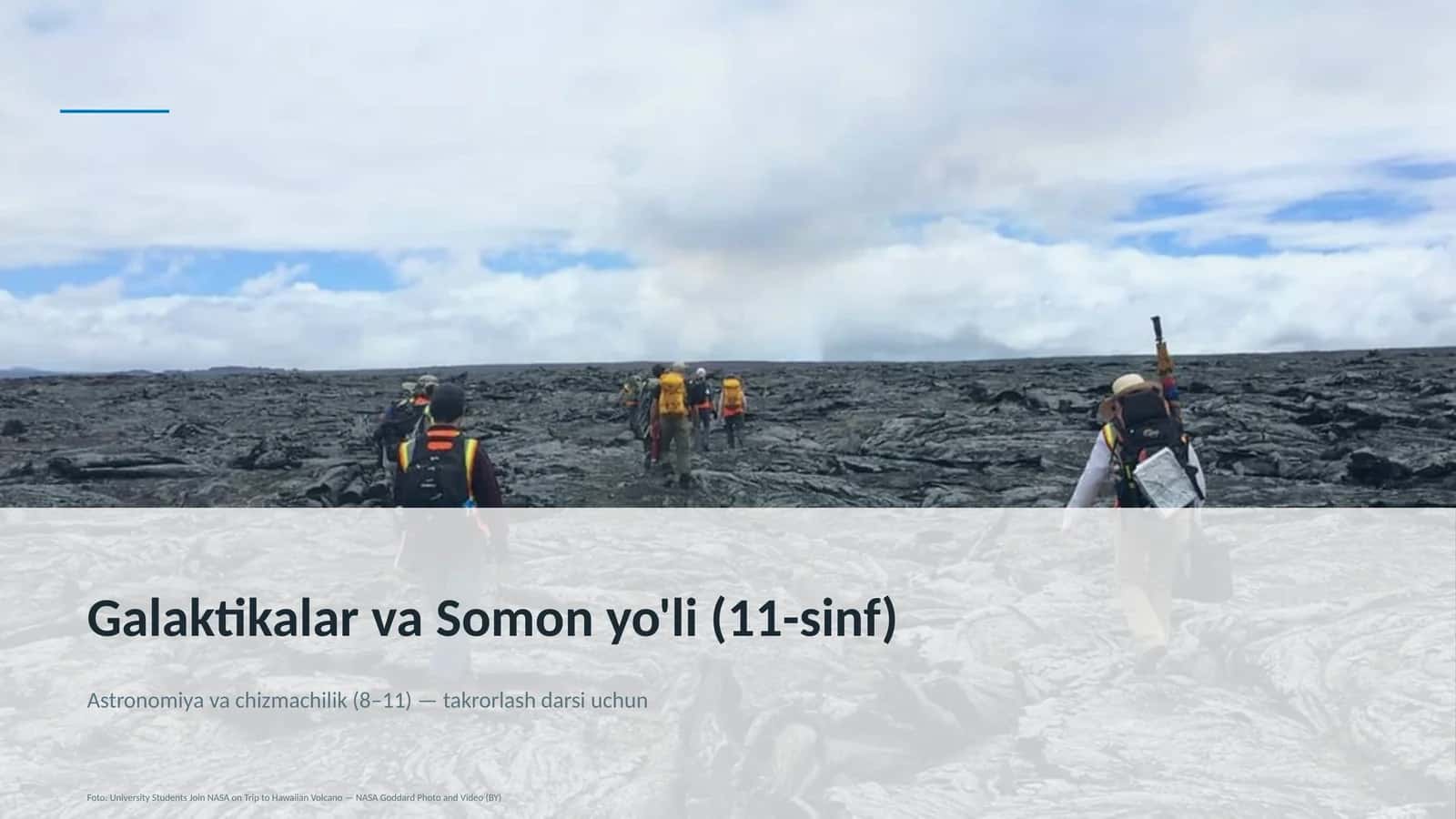 Galaktikalar va Somon yo'li (11-sinf) 1