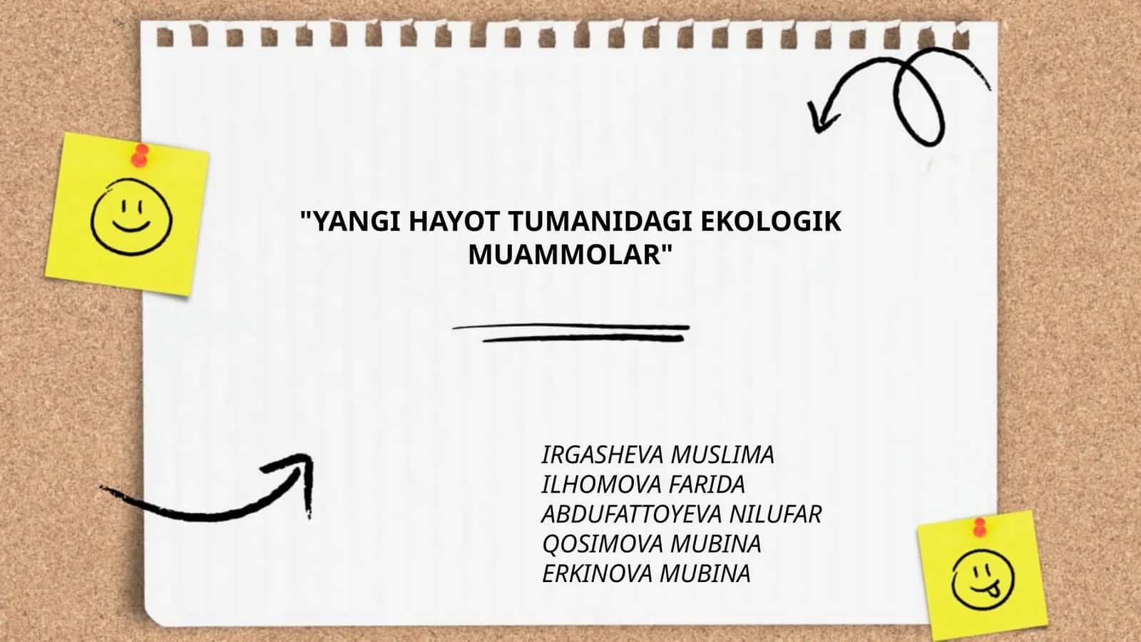 Yangi Hayot Tumanidagi Ekologik Muammolar 1