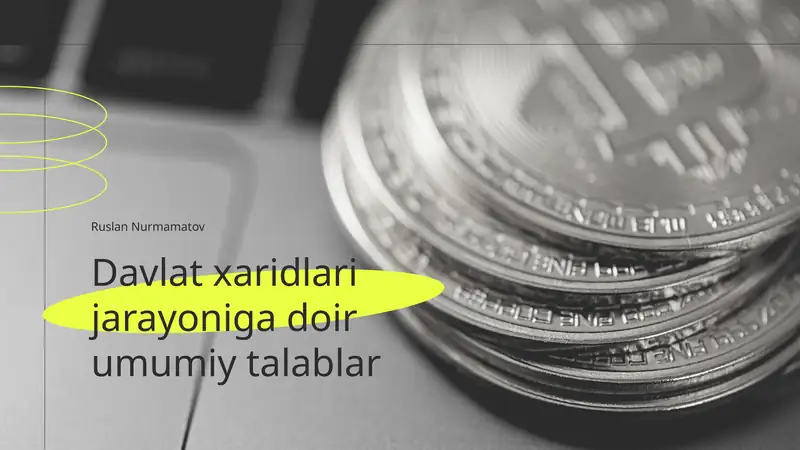 Davlat xaridlari jarayoni 1