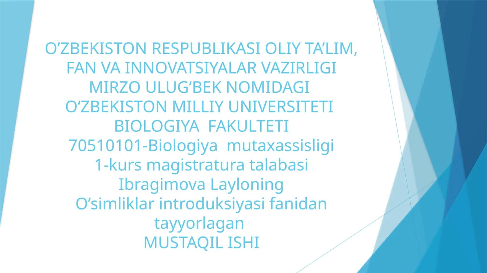Kamyob va yoʻqolib ketish xavfi bor oʻsimliklarning introduksiyasi 1
