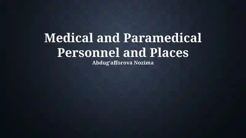 Healthcare Heroes: Roles and Responsibilities